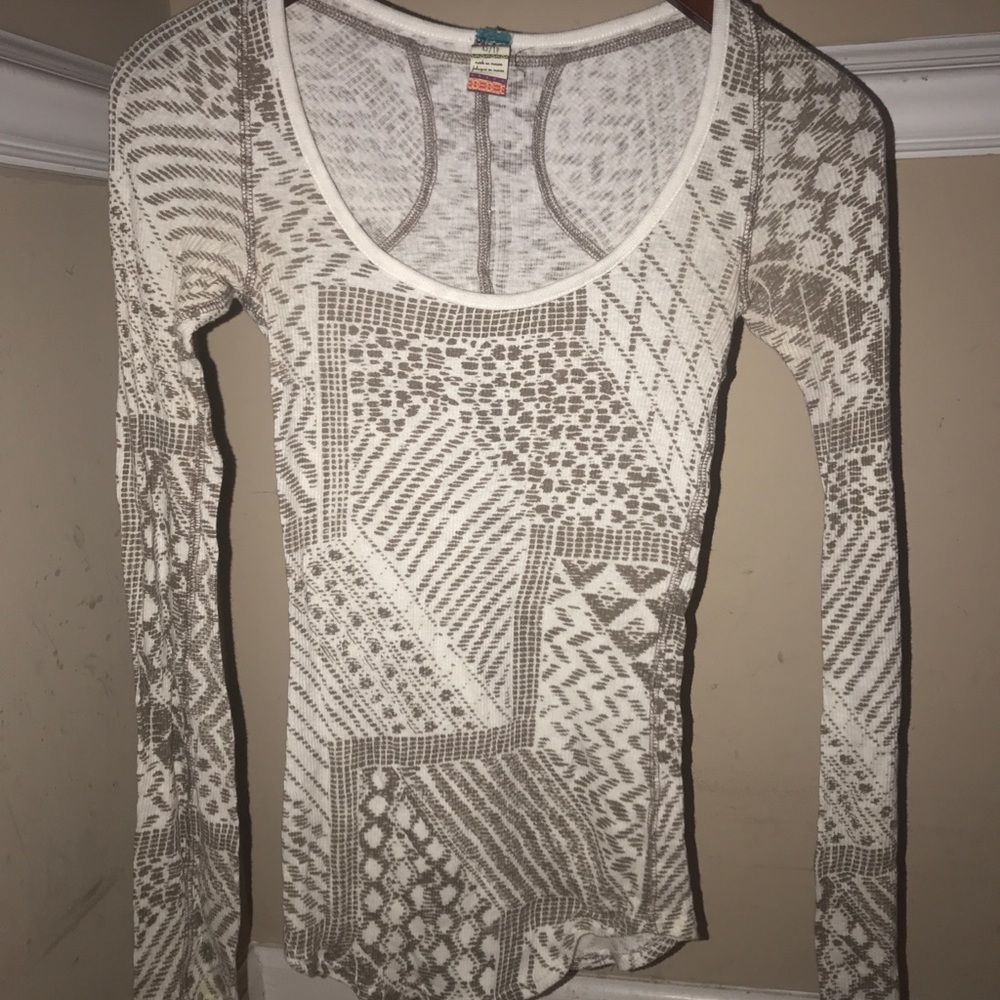 Long sleeve Free People shirt